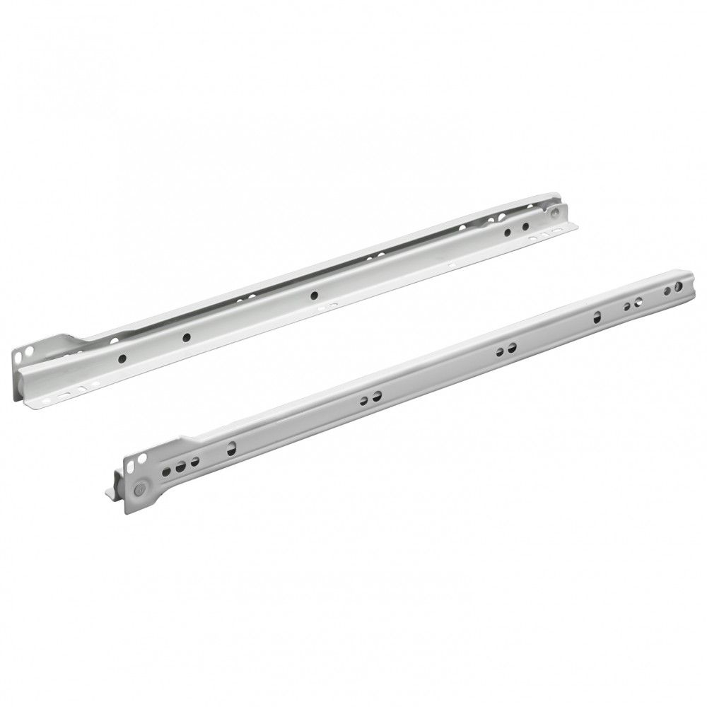 Coulisse pour tiroir à galets, HETTICH 20 kg L.45 cm