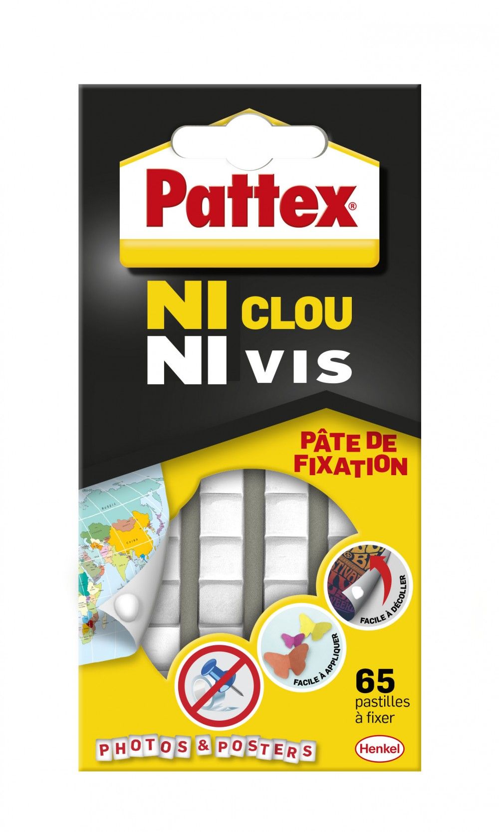 Pattex pâte de fixation 65 pièces - vue 2