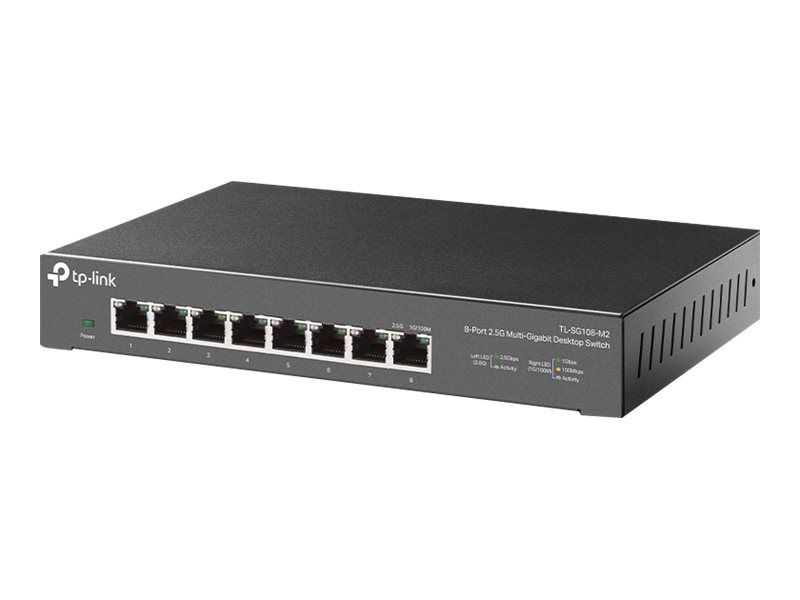 TP Link TL SG108 M2 commutateur réseau Non géré 2.5G Ethernet 10010002500 Neuf - vue 3