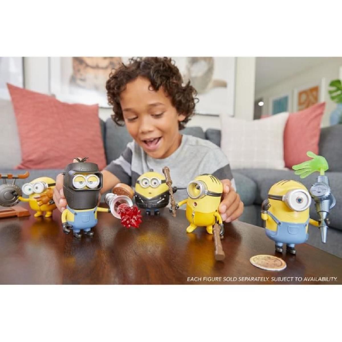 Les Minions Otto Et Pierre Sun Wu 11 Cm - Gmd93 - Figurines A Collectionner - 3 Ans Et +