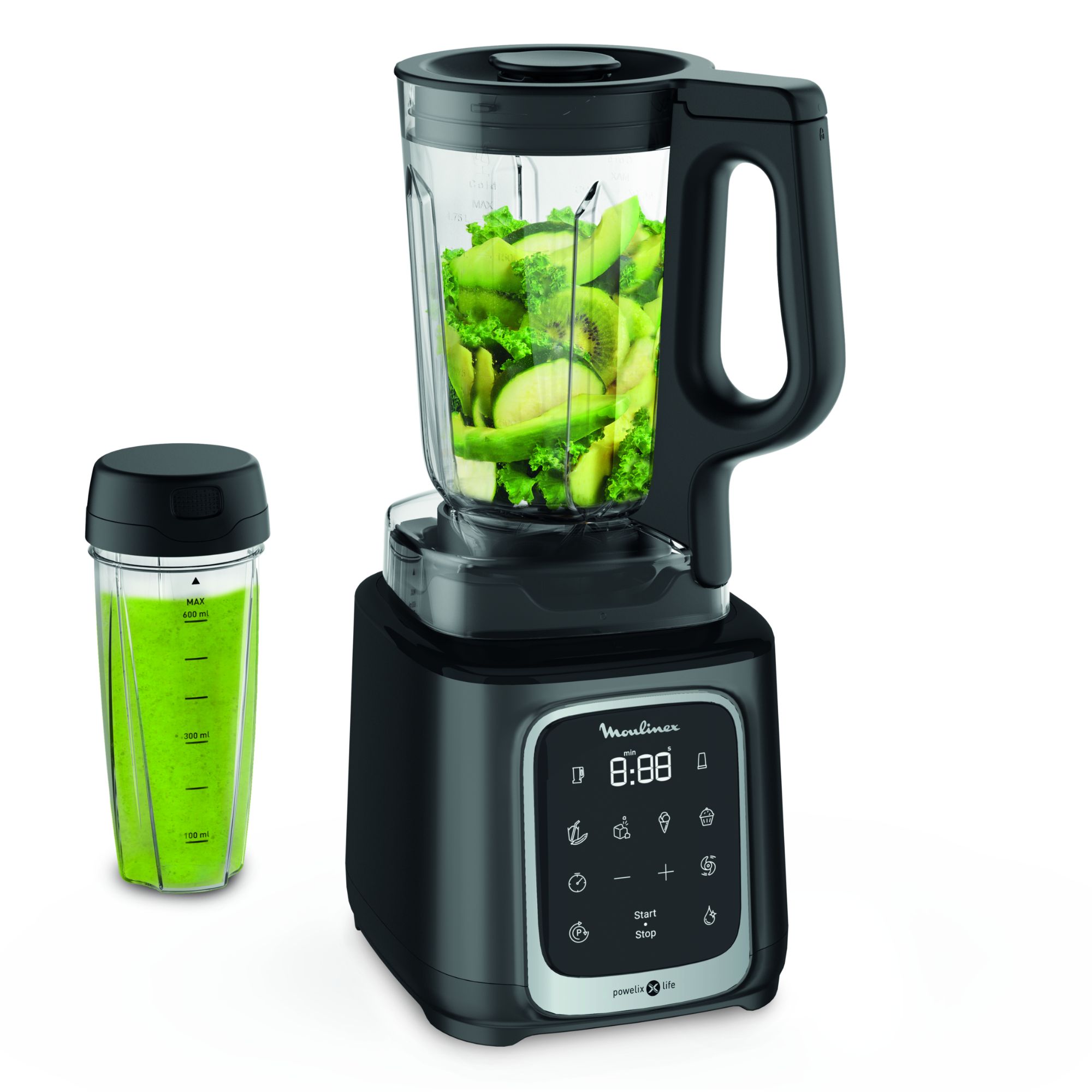 Moulinex InfinyMix + LM91HD10 Bol mixeur blender 1.75 litres 1.6 kWatt