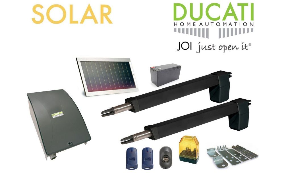 HC812-300 SOLAIRE automatisme kit motorisation - DUCATI HOME-AUTOMATION - AUTOMATISME DE PORTAIL - Longueur de course 300mm