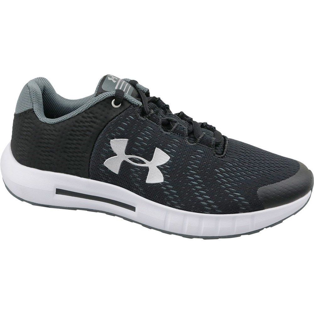 Chaussures enfant Under Armour UA GS Pursuit BP GRY - vue 3