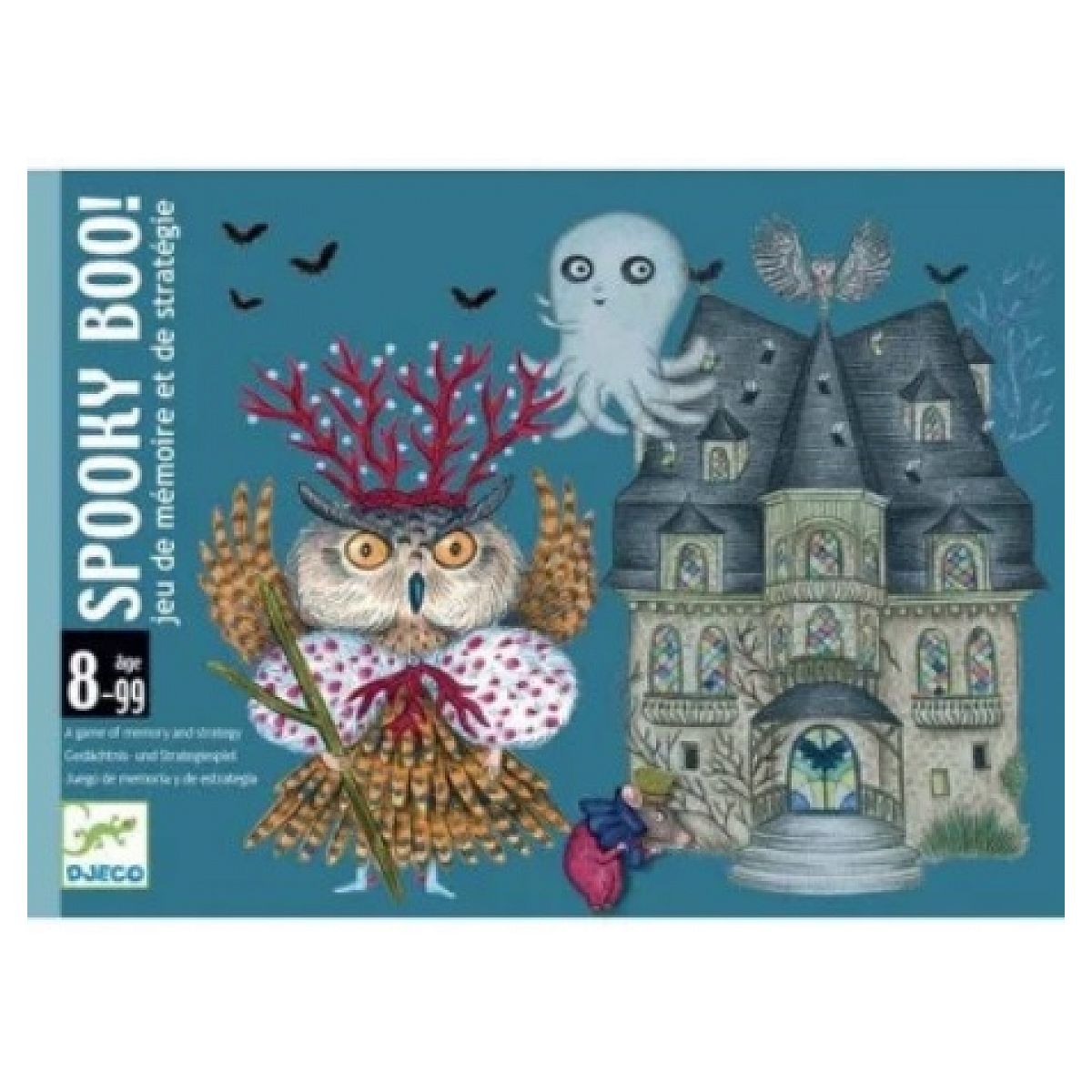 Jeu de cartes Spooky Boo Amusez vous avec des amis et améliorez votre mémoire Neuf - vue 2