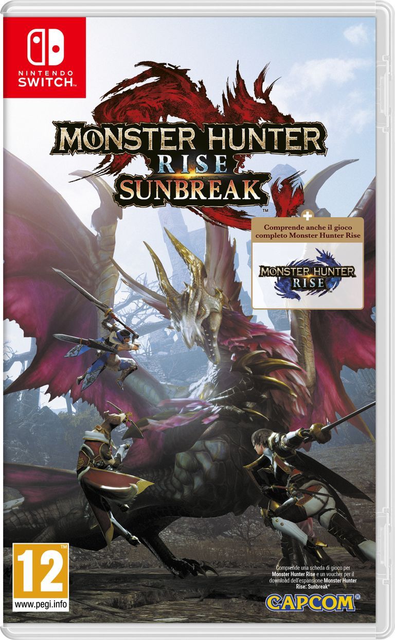 Nintendo Monster Hunter Rise Sunbreak Set Standard+Dlc Ita Nintendo Switch