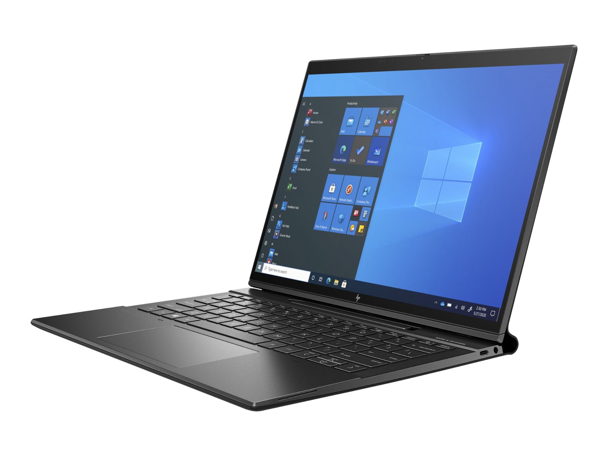 HP Elite Folio Notebook Snapdragon 8cx Kryo 495 8 Go RAM SSD AZERTY