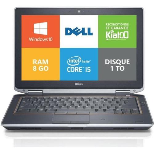 Ordinateur Portable Dell Latitude E6320 Core i5 8 Go Ram 1 To Disque Dur,PC Reconditionné,Windows 10 Originale