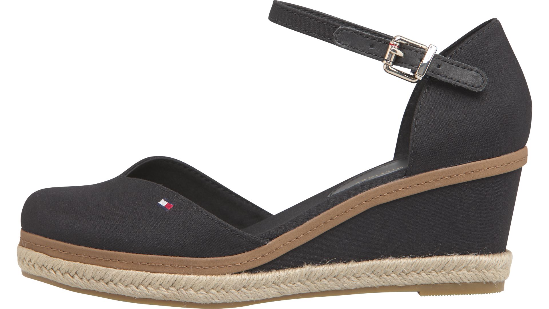Espadrilles Tommy Hilfiger BASIC CLOSED TOE MID WEDGE - vue 4