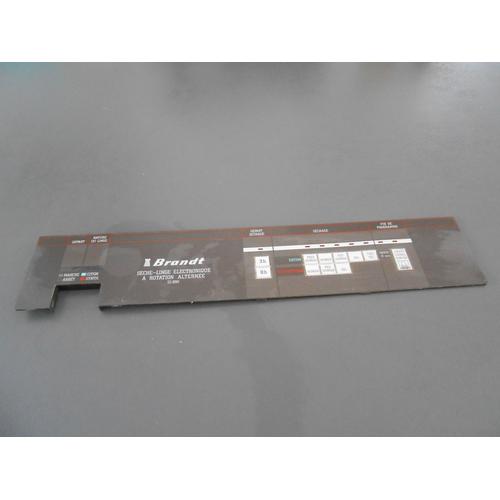 Panneau De Commande Sèche Linge Brandt Sl890D/Df Sl890Ddf