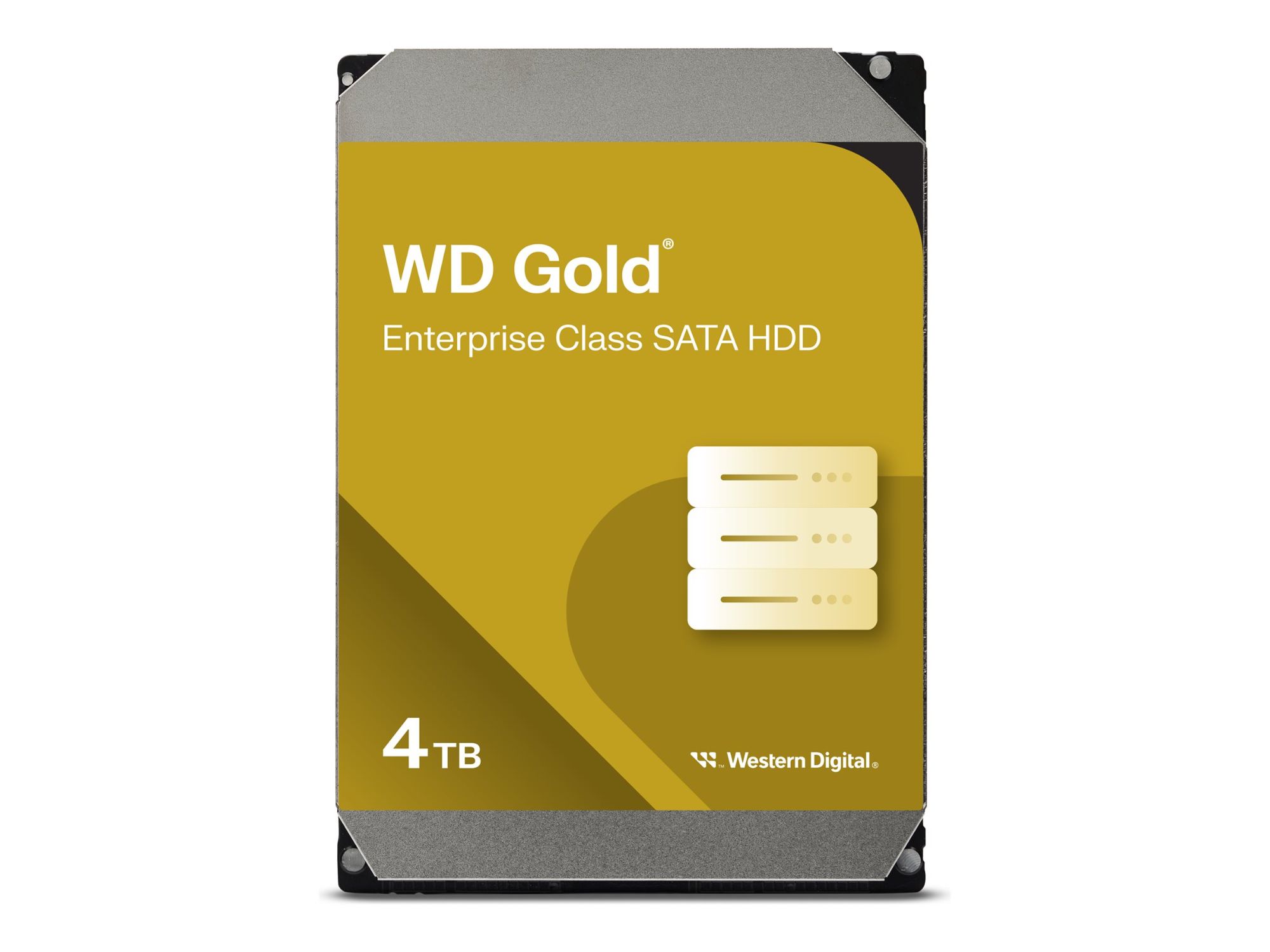 WD Gold WD4004FRYZ - Disque dur - Enterprise - 4 To - interne - 3.5 - SATA 6Gb/s - 7200 tours/min - mémoire tampon : 256 Mo