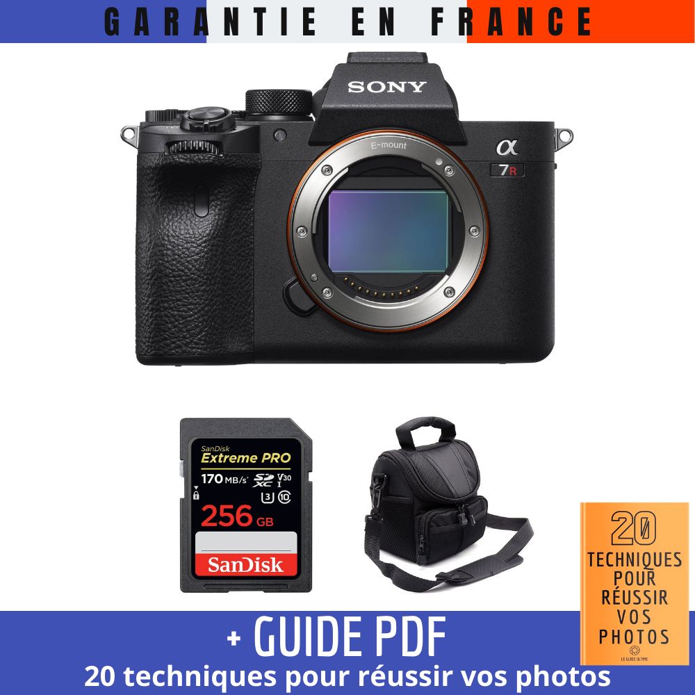 Sony A7R IV Nu + SanDisk Extreme PRO UHS I SDXC 170 MB/ + Sac + Guide PDF 20 TECHNIQUES POUR RÉUSSIR VOS PHOTOS - vue 2