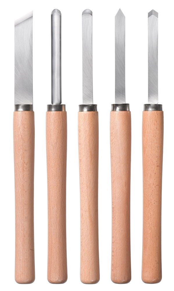 5 ciseaux pour tour à bois