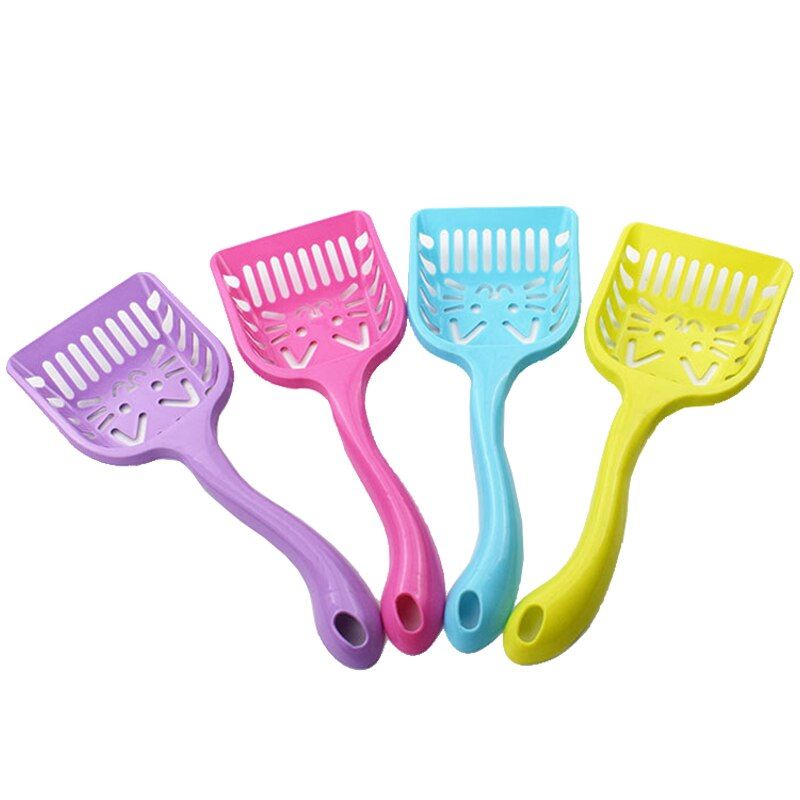 Pelle À Litière Pour Chat, Outil De Nettoyage Pour Animaux De Compagnie, Pelle En Plastique, Produits De Nettoyage De Sable Pour Chat, Toilette Pour Chien, Fournitures De Nettoyage Des Excréments, 2 Pièces Bo678