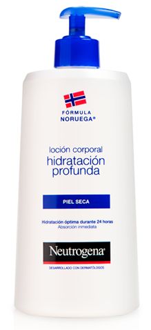 Neutrogena Lotion Corps Hydratation Peaux Sèches 750ml+750ml