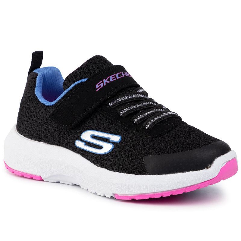 Skechers Dyna Tread Enfant Chaussures De Sport Baskets Basses Fermeture Velcro - vue 2