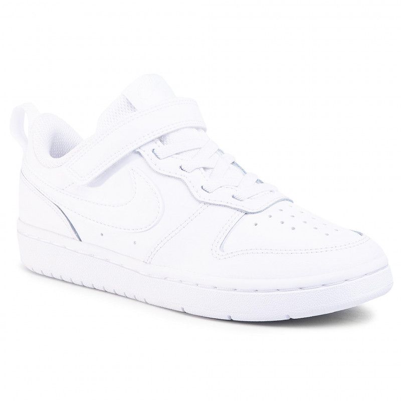 Baskets Nike Court Borough Low 2 (Psv) Bq5451 100 - Blanc - 29 1/2