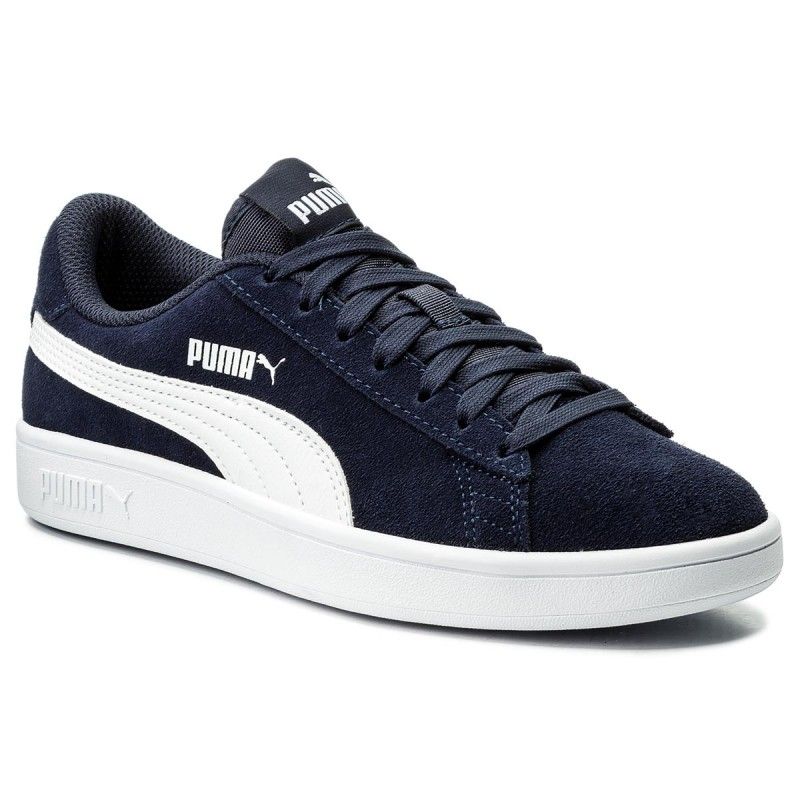 Puma Smash V2 - Hommes Baskets Sneakers Chaussures Bleu 364989-04 - 42 1/2