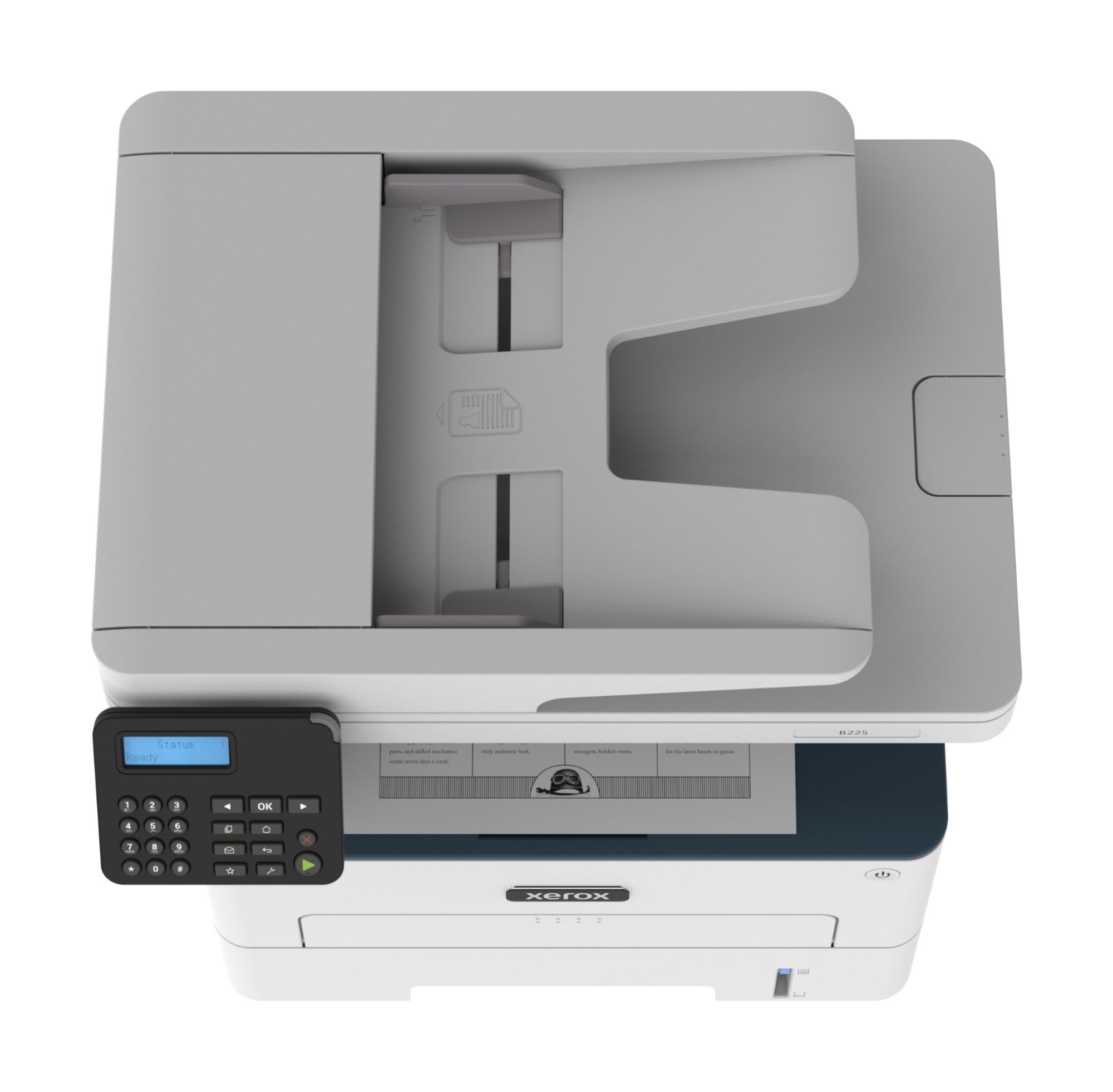 Xerox B225 copieimpressionnumérisation recto verso sans fil A4 34 ppm PS3 PCL5e6 chargeur automatique de documents 2 magasins total 251 feuilles Neuf - vue 4