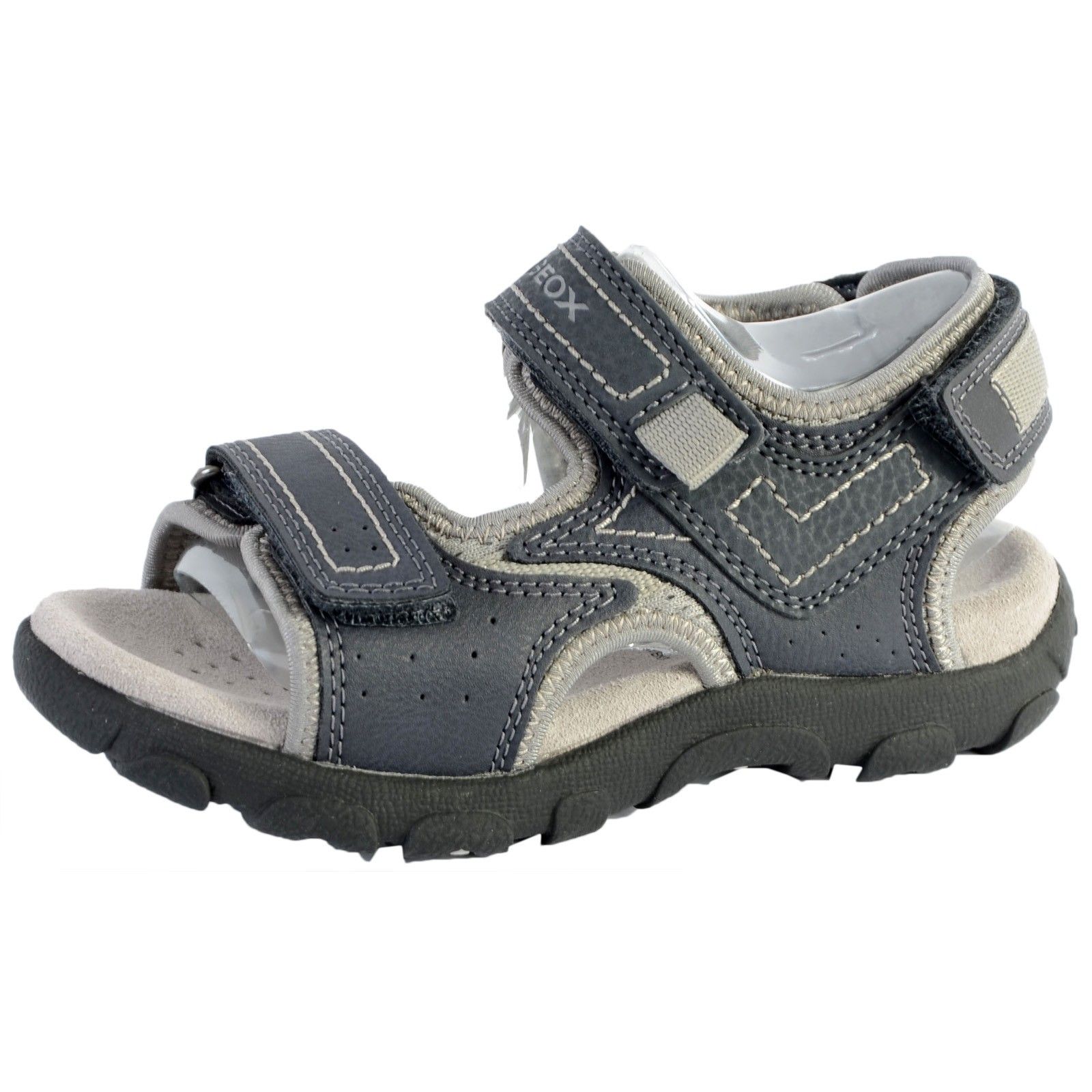 Sandales enfant Geox Sandales Garçons J . Strada A Wax.Syn2+PR.DBK - vue 2
