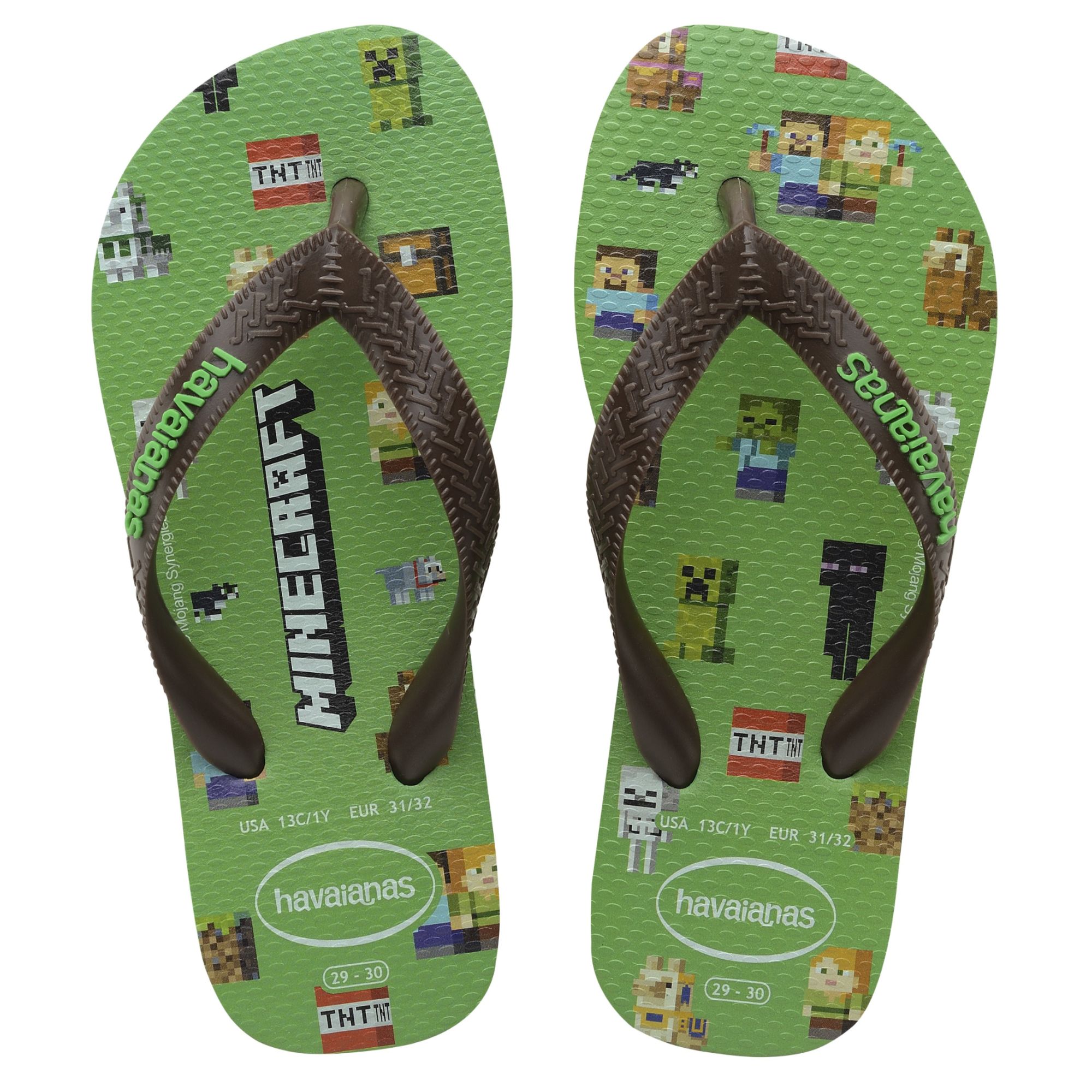 Tong Enfant Havaianas Minecraft
