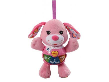 Peluche Bebe Lumineuse Et Musicale Chant Toutou 4 Chansons 15 Melodies Jouet D Eveil A Accrocher Cadeau Naissance Fille