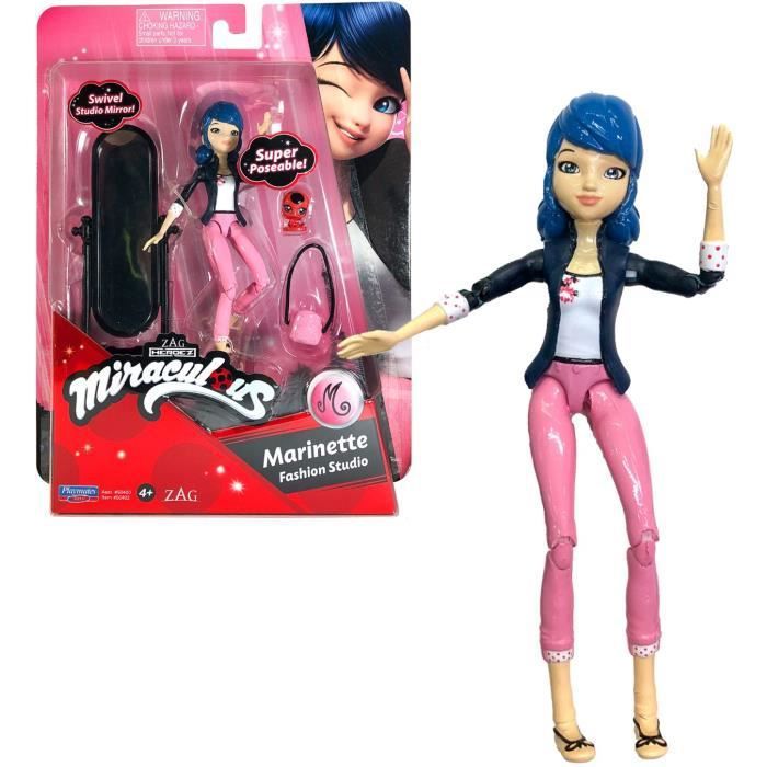 Bandai Miraculous Ladybug - Mini-Poupée 12 Cm : Marinette