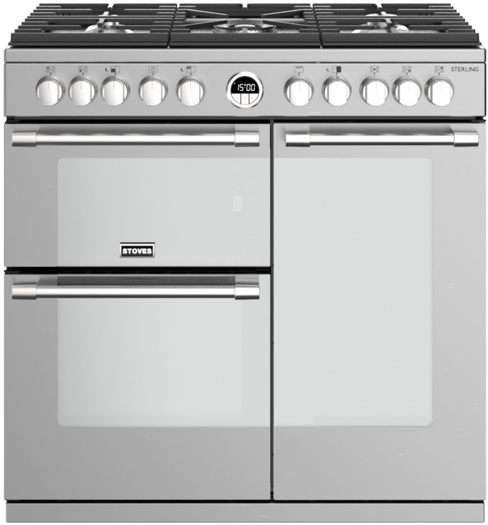 Piano de cuisson STOVES STERLING 90 Mixte Inox PSTERS90DFSS - vue 4