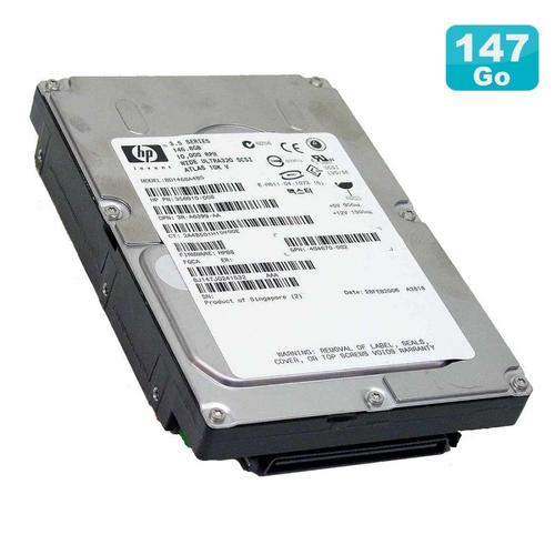 Disque Dur Interne Hp Disque Dur 146Go Scsi 3.5" Hp Bd1468A4B5 356910-008 3R-A6399-Aa 10K.7 Ultra U320