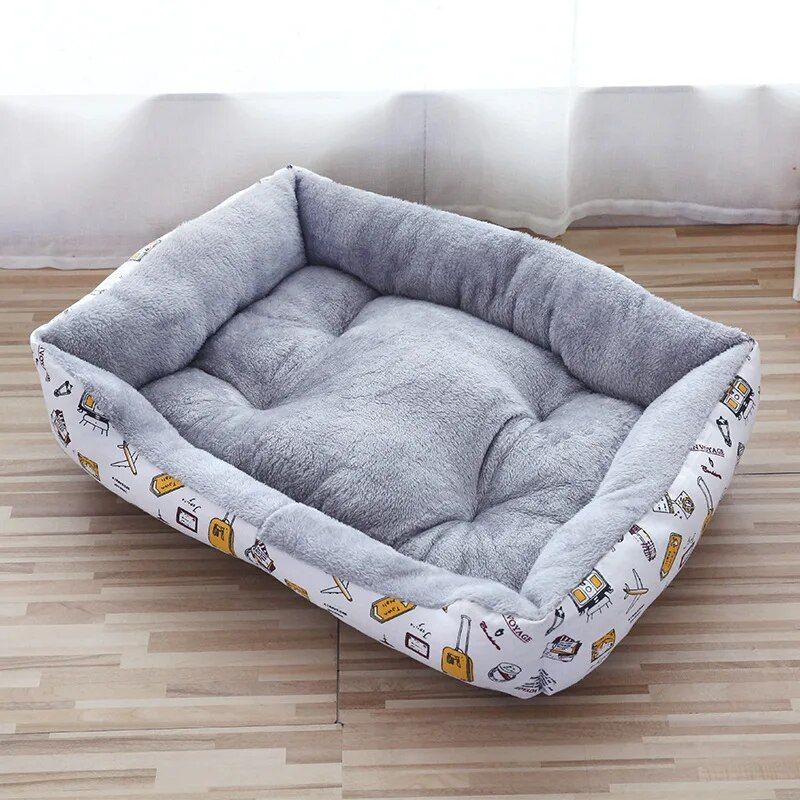 Mignon Lit Chaud Et Confortable Pour Animal De Compagnie,Maison Pour Chat,Chaton,Coussin De Diversification,Panier Pour Chien,Tente Pour Chiot,Accent En Polymère Pour Petit Chien, - Type B-45x30 Cm