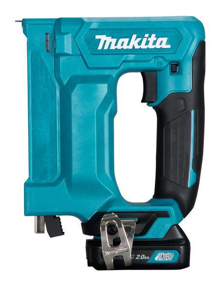 Makita Agrafeuse à batterie 10 8 V Li Ion 2 Ah CXT 7 / 10 mm ST113DSAJ