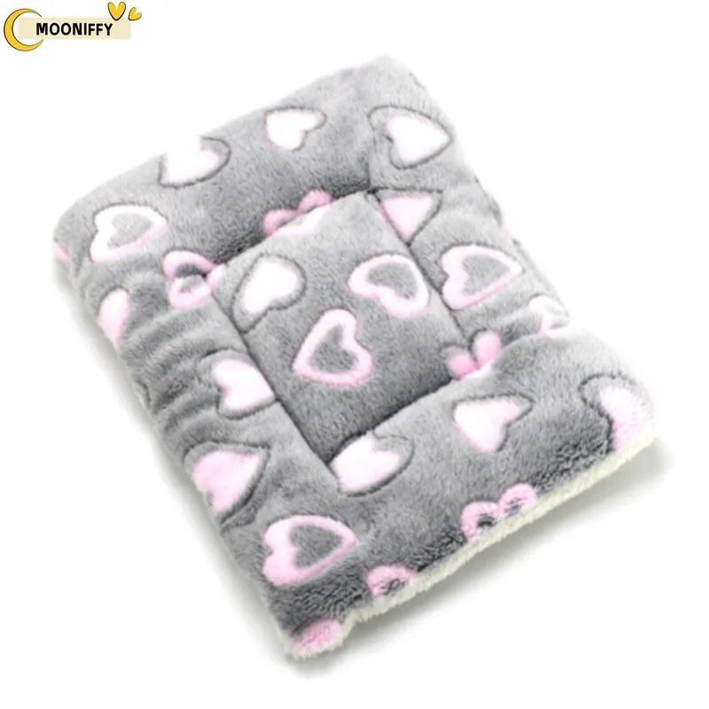 Couverture Épaisse Et Douce Pour Animaux De Compagnie,Polymères De Lit Pour Chiot,Chien,Chat,Coussin De Canapé,Garde Au Chaud,Juste De Couchage - Type Gray-40x60cm