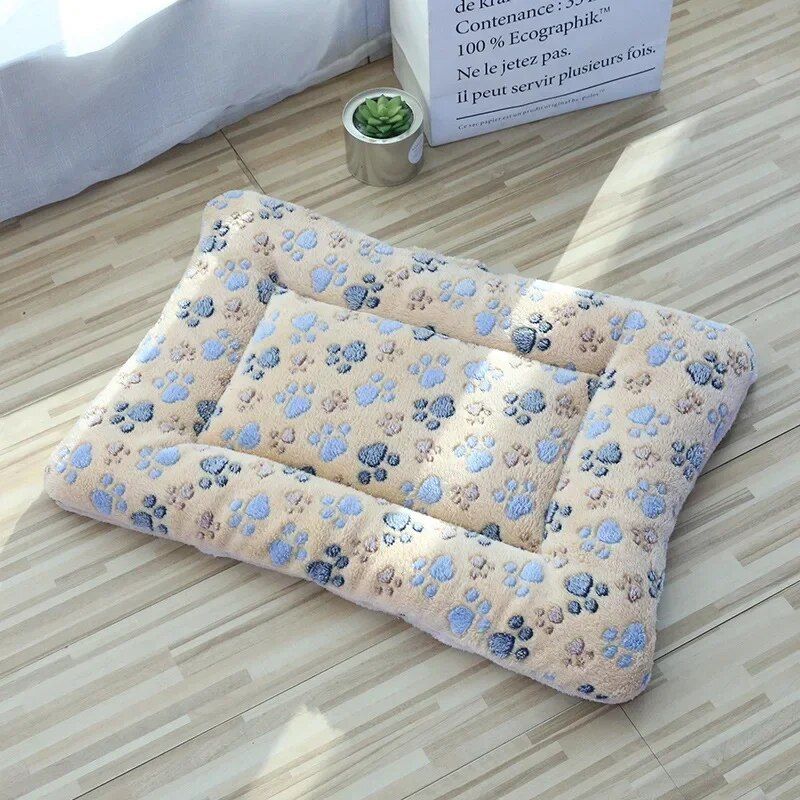 Tapis De Lit Doux Et Court En Peluche Pour Animaux De Compagnie,Couverture Chaude Pour Chats Et Petits Chiens,Accessoires Mignons Pour Chaton - Type 35x29cm #U