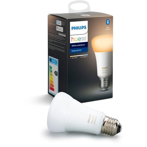 Philips Hue Ampoule Led Connectée White Ambiance E27 Compatible Bluetooth, Fonctionne Avec Alexa