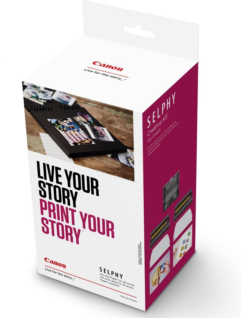 Kit Créatif Selphy cartouche D'encre + Papier Photo Canon - vue 2