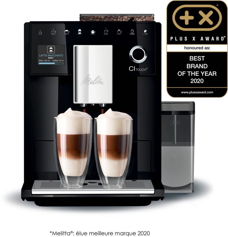 Melitta CI Touch F630 102 Machine à café automatique avec mousseur à lait 15 bar