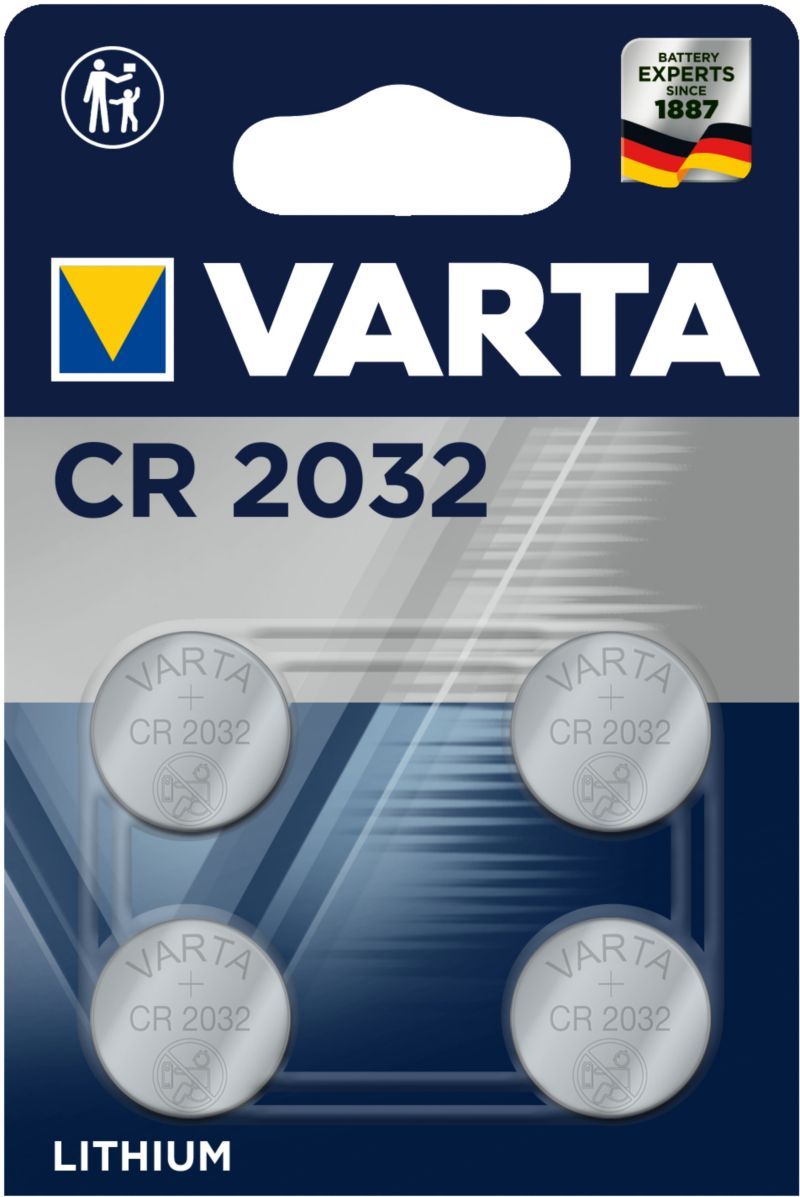 VARTA Pile électronique lithium CR2032 x 4 - vue 3