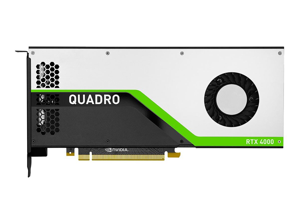 HP NVIDIA Quadro RTX 4000 8GB 3 DP+USBc Quadro 4000 8 Go GDDR6 Neuf - vue 4