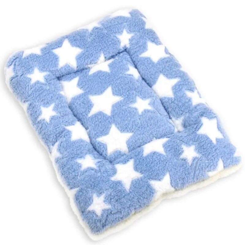 Tapis De Lit Doux Et Court En Peluche Pour Animaux De Compagnie,Couverture Chaude Pour Chats Et Petits Chiens,Accessoires Mignons Pour Chaton - Type F-68x95cm