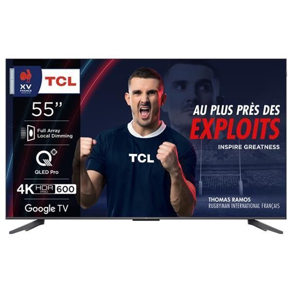 TCL Téléviseur Led 55 pouces UHD 4K 55C69BPRO