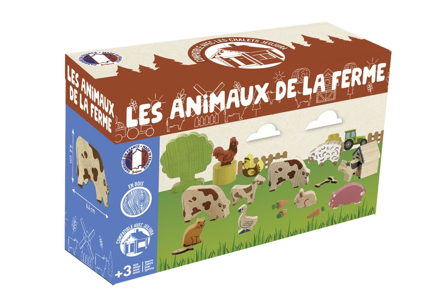 Jeu De Construction Les Animaux De La Ferme