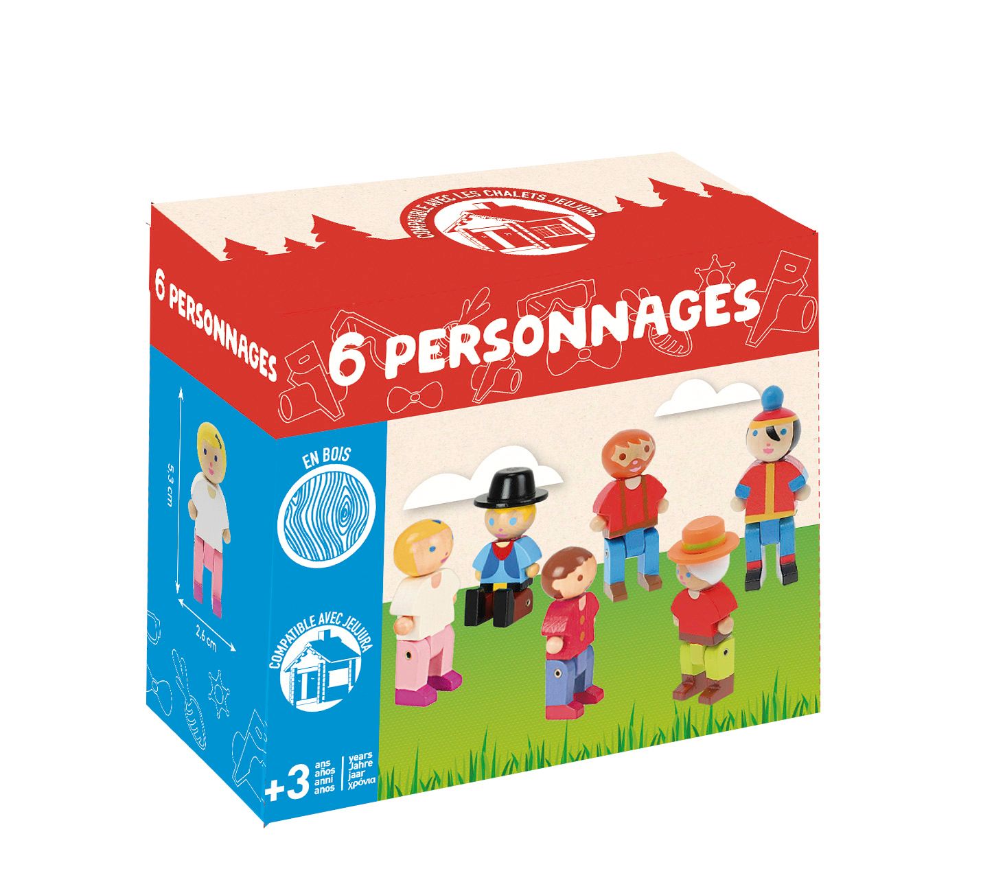 Jeu De Construction 6 Personnages