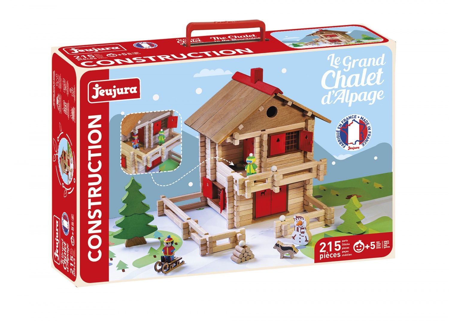 Jeu De Construction Le Grand Chalet D'alpage 215 P