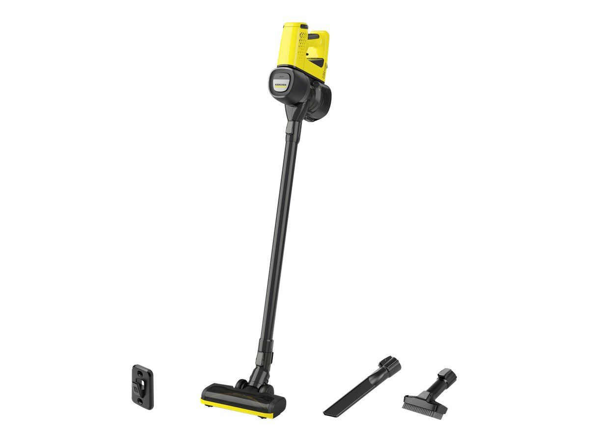 Kärcher VC 4 - Aspirateur - balai/à main (2-en-1) - sans sac - sans fil - 1 batterie, chargeur inclus