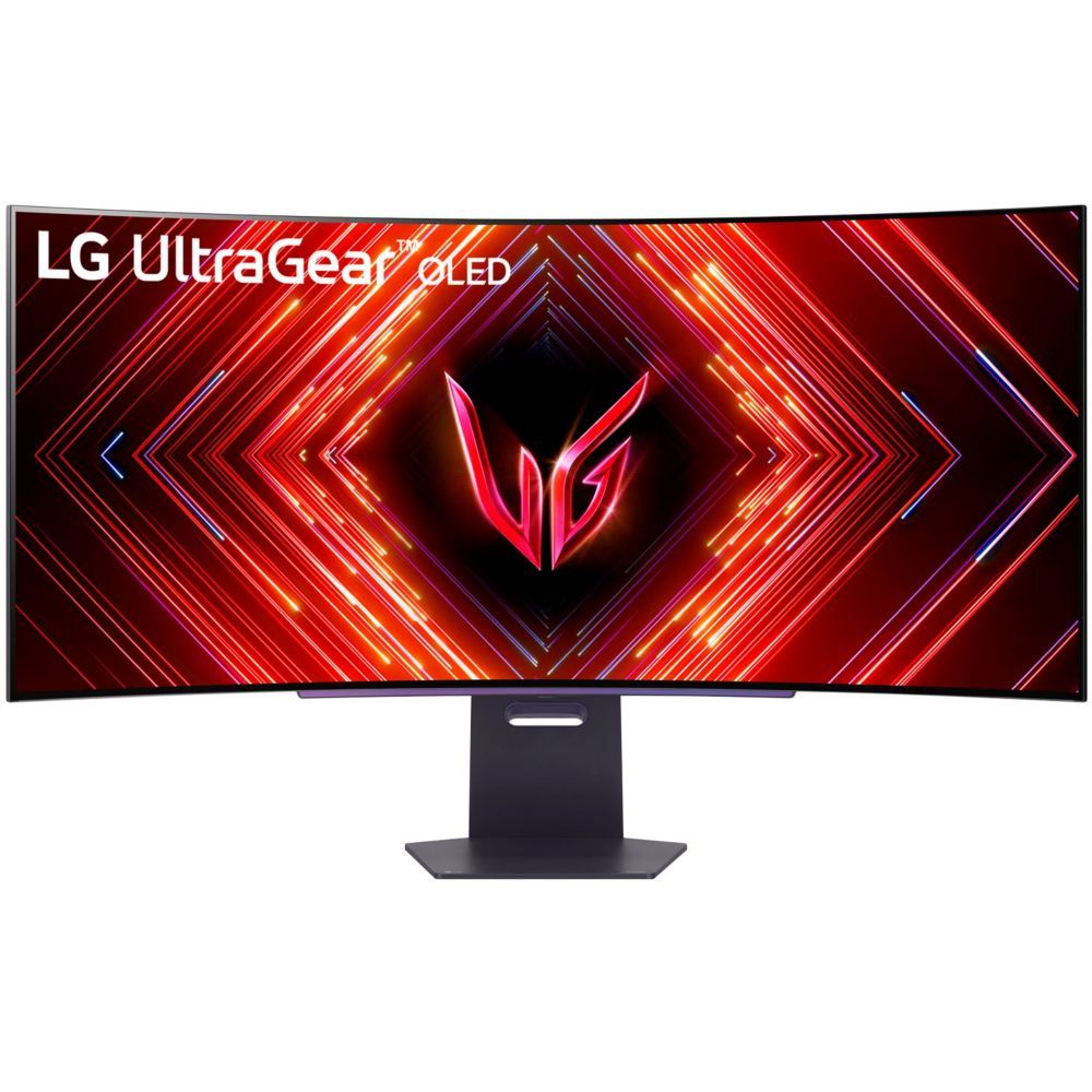 LG UltraGear 45GS95QE-B - Moniteur OLED - jeux - incurvé - 45 (44.5 visualisable) - 3440 x 1440 UWQHD @ 240 Hz - 275 cd/m² - 1500000:1 - DisplayHDR 400 True Black - 0.03 ms - 2xHDMI...