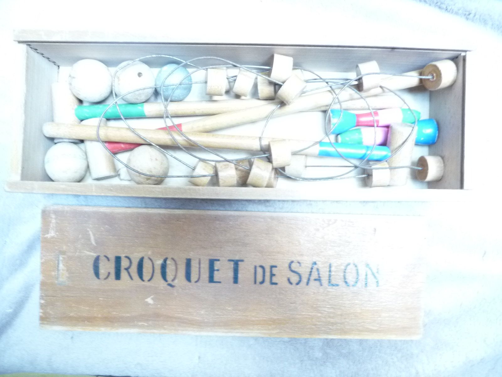 Jeux Croquet Ancien d’occasion Plus que 4 exemplaires à 70