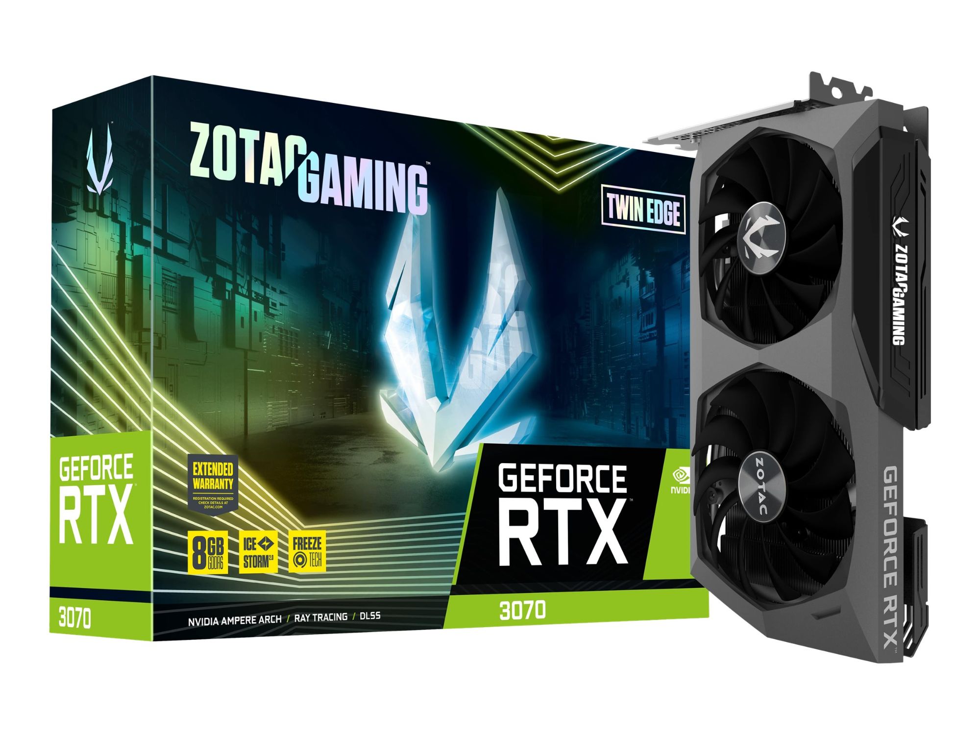 Zotac ZT A30700E 10PLHR carte graphique NVIDIA GeForce RTX 3070 8 Go GDDR6 Neuf - vue 4