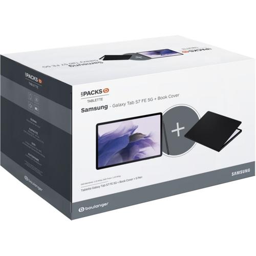 Essentiel B Tablette Samsung Galaxy Tab S7 Fe 64 Go 12.4 Pouces Noir Mystique