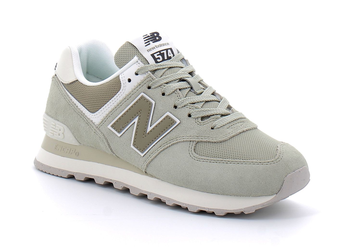 New Balance - Chaussures De Sport Pour Femme Wl574 - Kaki