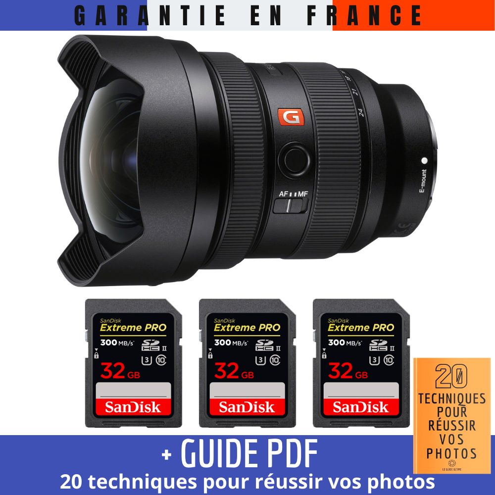 Sony FE 70 200mm f4 G OSS + 3 SanDisk UHS II 300 MB/ + Guide PDF 20 TECHNIQUES POUR RÉUSSIR VOS PHOTOS - vue 3