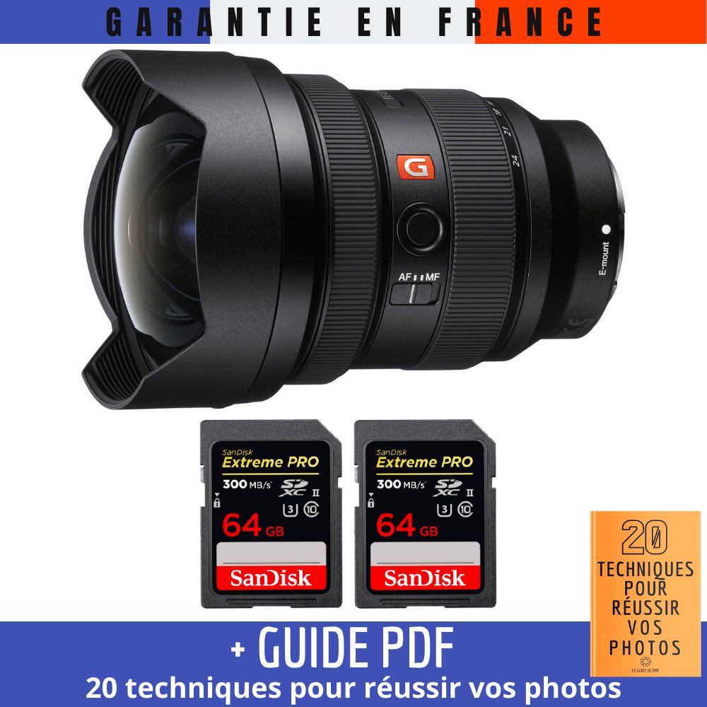 Sony FE 70 200mm f4 G OSS + 2 SanDisk UHS II 300 MB/ + Guide PDF 20 TECHNIQUES POUR RÉUSSIR VOS PHOTOS - vue 2